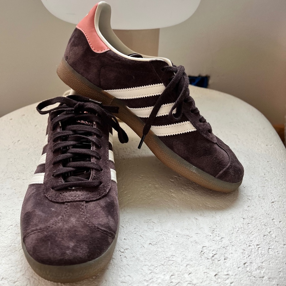 Adidas Gazelle - size 7.5 (I wear size 8 and these fit me perfectly)